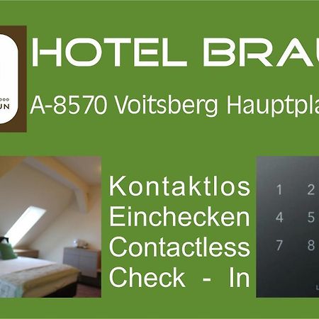 Hotel Braun 沃茨伯格 外观 照片