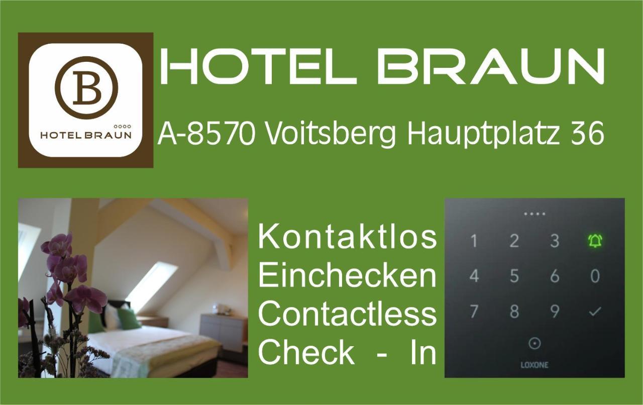 Hotel Braun 沃茨伯格 外观 照片